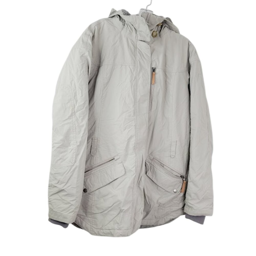 Columbia Women's Gray Omni-Heat Thermal Comfort Winter Snow Jacket‎ Size L